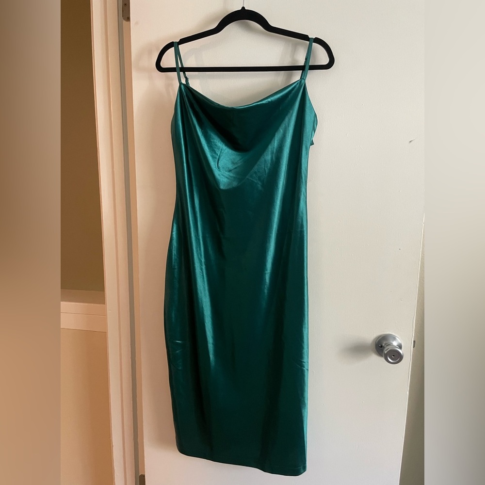 Dark Green Dress
